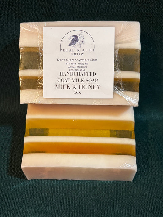 Goat milk soap - Milk and Honey