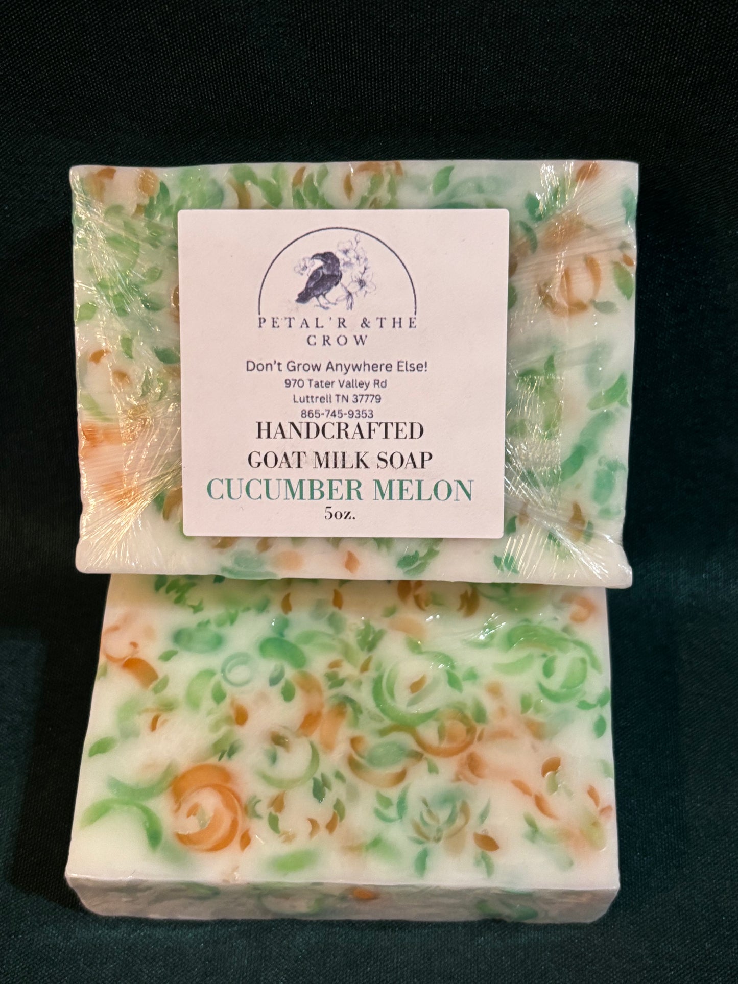 Goat milk soap - Cucumber Melon